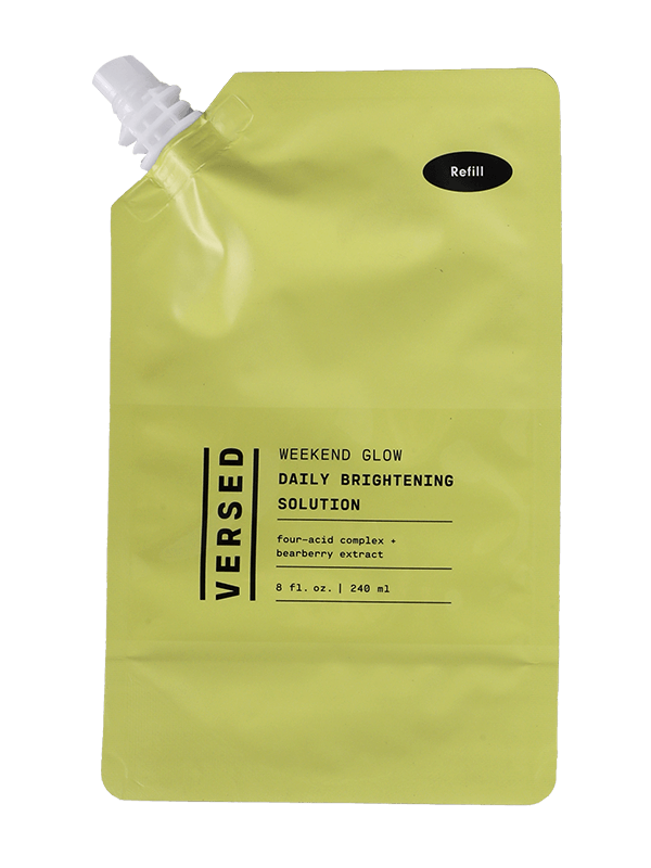 Saco de bocal de sucção de folha de alumínio para embalagem de xampu