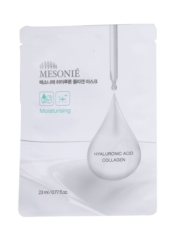 Bolsa de folha de alumínio com vedação térmica de fábrica 3 lados sacos de vedação para embalagem facial